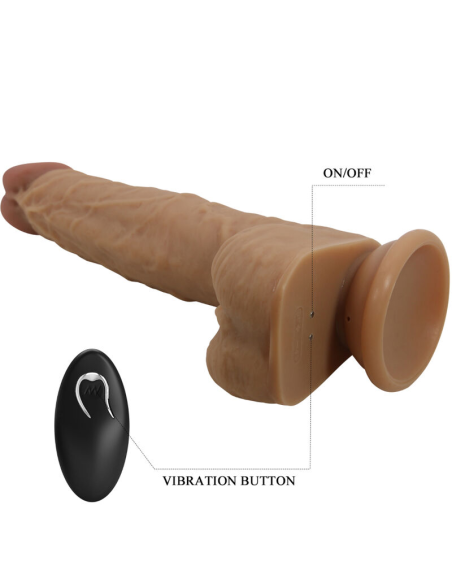 PRETTY LOVE - JONATHAN Dildo Vibracion Control Remoto 21 CM | SexPlace