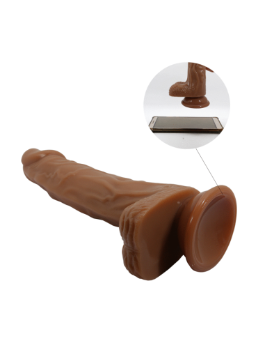 Baile Bodach: Vibrador Realista con Ventosa y Control Remoto - 7 Modos de Vibración y Rotación
