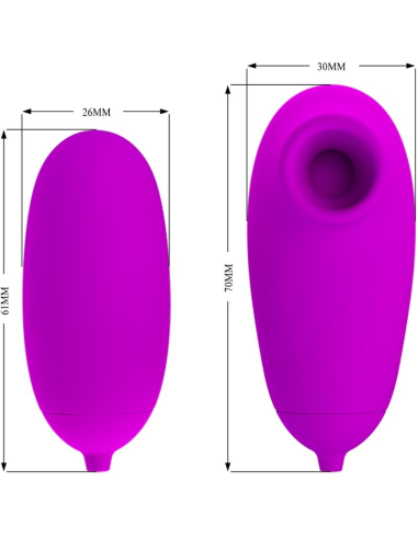 Pretty Love - Bala Vibradora y Succionadora | SexPlace.MX