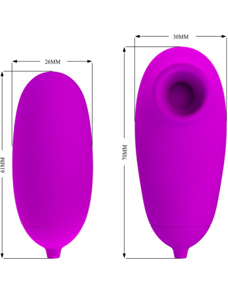 Pretty Love - Bala Vibradora y Succionadora | SexPlace.MX