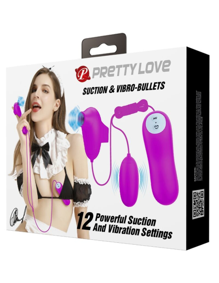 Pretty Love - Bala Vibradora y Succionadora | SexPlace.MX
