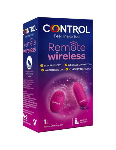 CONTROL - Masajeador Personal Control Remoto Wireless