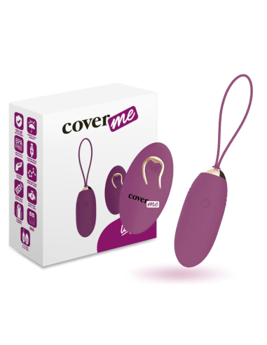 COVERME - Huevo Control Remoto LAPI LILA: Placer y Elegancia en Cada Vibración