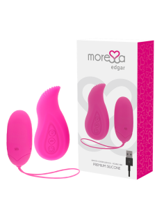 MORESSA Edgar Set Duo: Huevo Remoto y Mando Vibrador de Silicona Premium - Placer Sin Límites