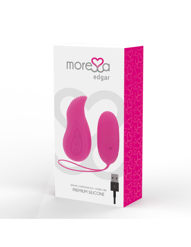 MORESSA Edgar Set Duo: Huevo Remoto y Mando Vibrador de Silicona Premium - Placer Sin Límites