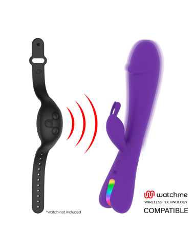MR BOSS AITOR RABBIT - Estimulador Clitoriano y Vaginal compatible con Watchme | 10 Patrones de Vibración | Resistente al Agua