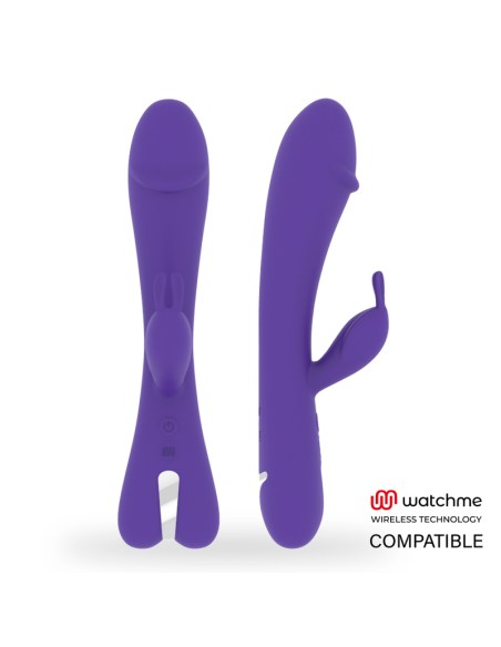 MR BOSS AITOR RABBIT - Estimulador Clitoriano y Vaginal compatible con Watchme | 10 Patrones de Vibración | Resistente al Agua