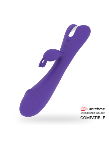 MR BOSS AITOR RABBIT - Estimulador Clitoriano y Vaginal compatible con Watchme | 10 Patrones de Vibración | Resistente al Agua