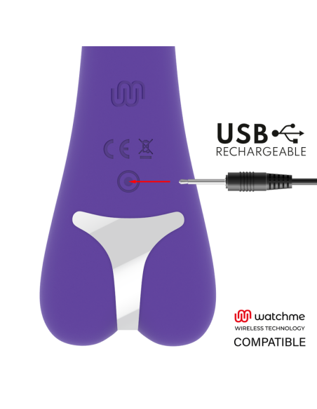 MR BOSS AITOR RABBIT - Estimulador Clitoriano y Vaginal compatible con Watchme | 10 Patrones de Vibración | Resistente al Agua