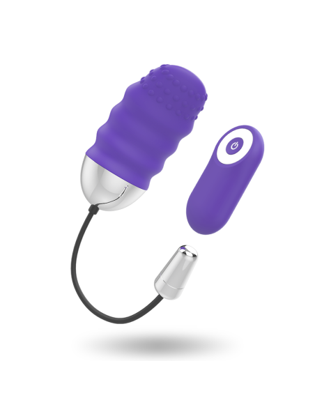 MR BOSS - Denis Huevo Control Remoto: 10 Vibraciones, Estimulación del Punto G y Diseño Elegante