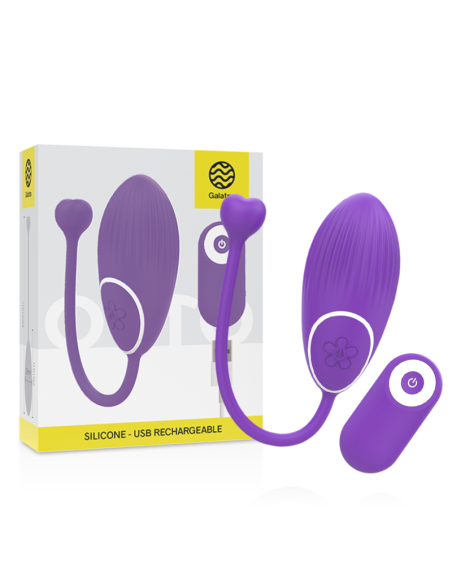 GALATEA - Otto: Estimulador Erótico Control Remoto con 10 Patrones de Vibración para Placer en Pareja