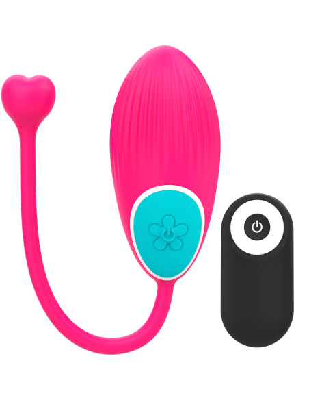 HAPPY LOKY - OCIAN CONTROL REMOTO: Bala Vibradora Silenciosa y Recargable con 10 Modos de Vibración