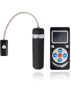 Bala Vibradora Premium SPIRIT Negro - 10 Modos, Control Remoto & Resistente al Agua