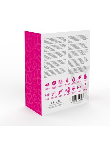 MORESSA NIX - Potente Vibrador Multi Juegos Control Remoto Rosa | Estimulación Elegante y Discreta