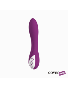 COVERME ELSIE: Vibrador Ergonómico Silicona Médica con Tecnología Watchme - Intensidad y Placer Asegurados
