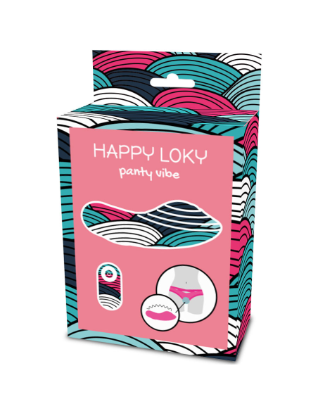 HAPPY LOKY - Panty Vibrador Control Remoto.
