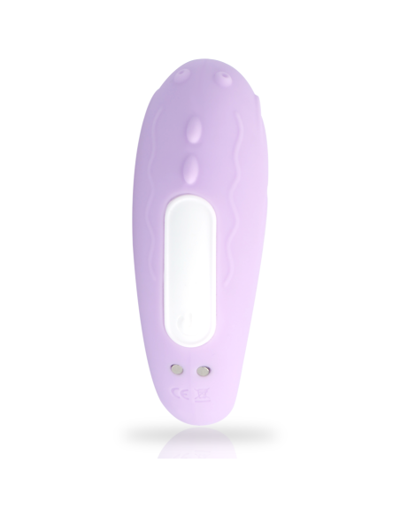 MIA - RIN Control Remoto para Parejas: Vibrador Silicona U, 10 Modos de Estimulación, Resistente al Agua