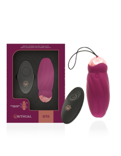 RITHUAL - Huevo Control Remoto con Rotación de Perlas y Vibración | Placer Intensivo y Creatividad Sexual