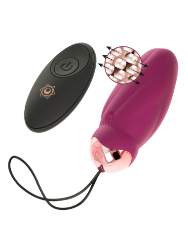 RITHUAL - Huevo Control Remoto con Rotación de Perlas y Vibración | Placer Intensivo y Creatividad Sexual