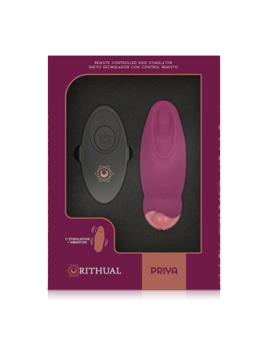 RITHUAL - Huevo Control Remoto G-Spot + Vibración: ¡Descubre el Placer Infinito!