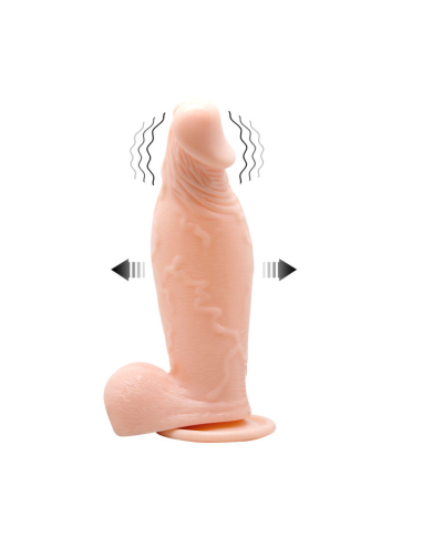 BAILE - Dildo Realista Inflable con Vibración Multivelocidad y Ventosa | Placer Personalizado