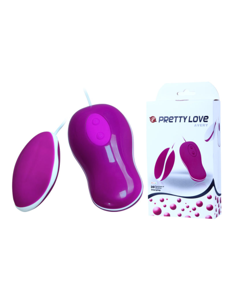 PRETTY LOVE - FLIRTATION AVERY Huevo Vibrador Control Remoto| SexPlace