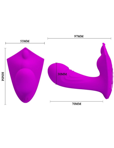 PRETTY LOVE - WILLIE Estimulador Control Remoto | SexPlace.MX