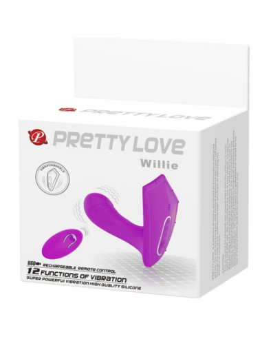 PRETTY LOVE - WILLIE Estimulador Control Remoto | SexPlace.MX