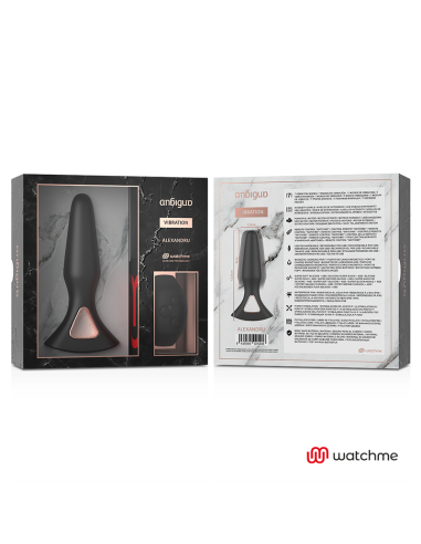 ANBIGUO Alexandru - Plug Anal Vibrador Control Remoto | Placer Sin Límites
