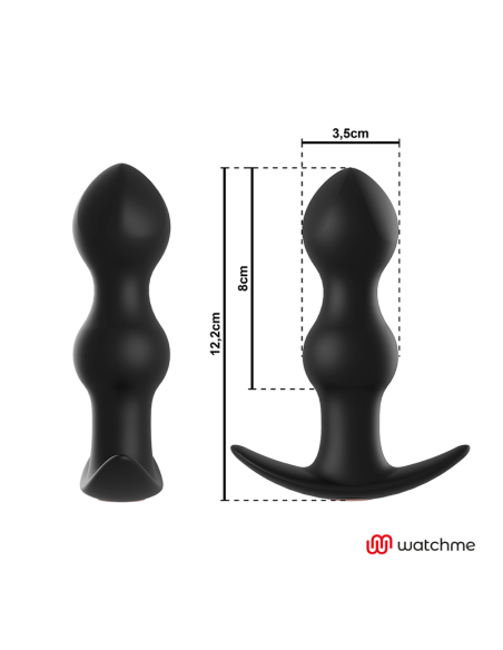 ANBIGUO TIBERIO - Vibrador Anal Control Remoto con Tecnología WATCHME | Placer Sin Límites