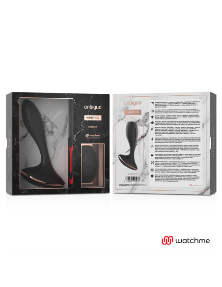 ANBIGUO VERNET - Plug Anal Vibrador Control Remoto | Placer Sin Límites