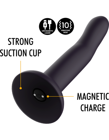 MYTHOLOGY DUMAN MYSTIC DILDO S - Vibrador Cambiante de Color y Compatible con Watchme Technology