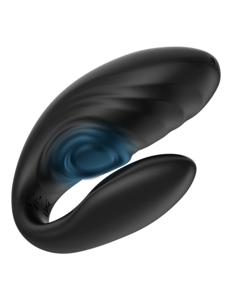 Brilly Glam - Vibrador Dual para Parejas con Control Remoto | 7 Modos de Vibración y Pulsación