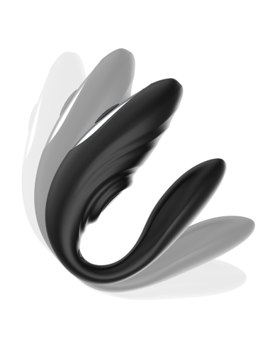 Brilly Glam - Vibrador Dual para Parejas con Control Remoto | 7 Modos de Vibración y Pulsación