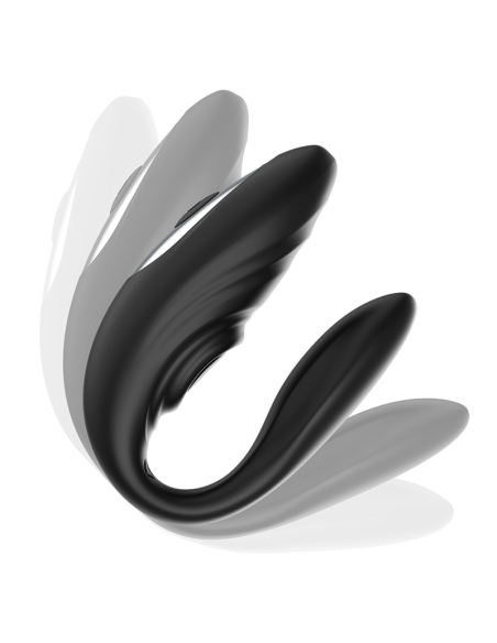 Brilly Glam - Vibrador Dual para Parejas con Control Remoto | 7 Modos de Vibración y Pulsación