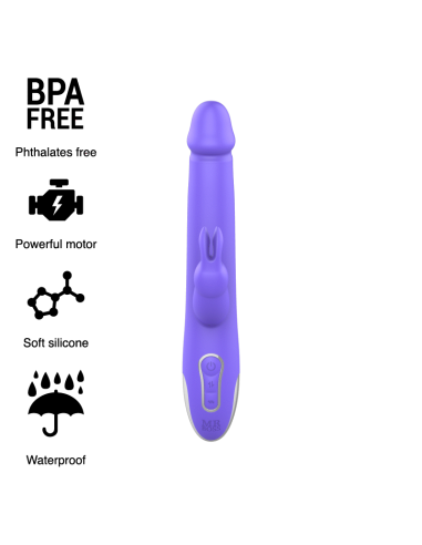 MR BOSS - ARTURO VIBRATOR & ROTATOR | Potente, Silencioso y Compatible con Watchme Tecnología