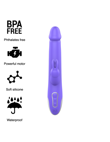 MR BOSS - ARTURO VIBRATOR & ROTATOR | Potente, Silencioso y Compatible con Watchme Tecnología
