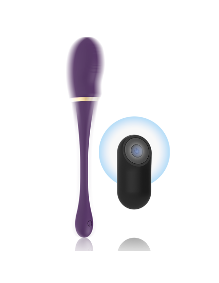 Treasure Merlin: Vibrador Doble para Parejas con Control Remoto - 10 Modos de Placer y Silicona 100% Segura
