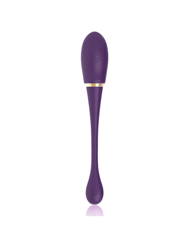 Treasure Merlin: Vibrador Doble para Parejas con Control Remoto - 10 Modos de Placer y Silicona 100% Segura