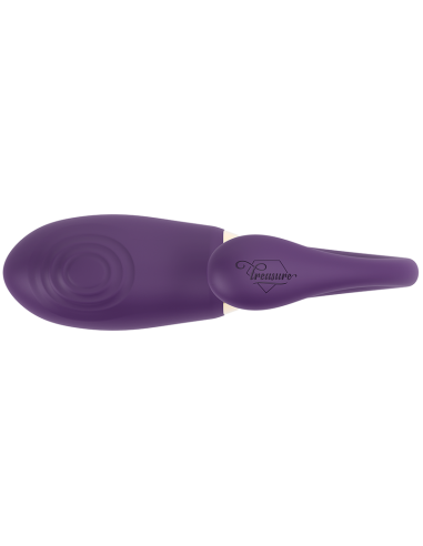 Treasure Merlin: Vibrador Doble para Parejas con Control Remoto - 10 Modos de Placer y Silicona 100% Segura