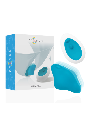 INTENSE - Samantha Panty Control Remoto Azul