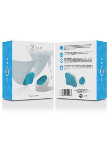 INTENSE - Samantha Panty Control Remoto Azul
