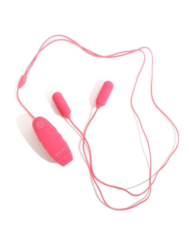 B SWISH - BNEAR CLASSIC PASTEL: Doble Placer, Estimulador Impermeable Para Parejas y Uso Individual