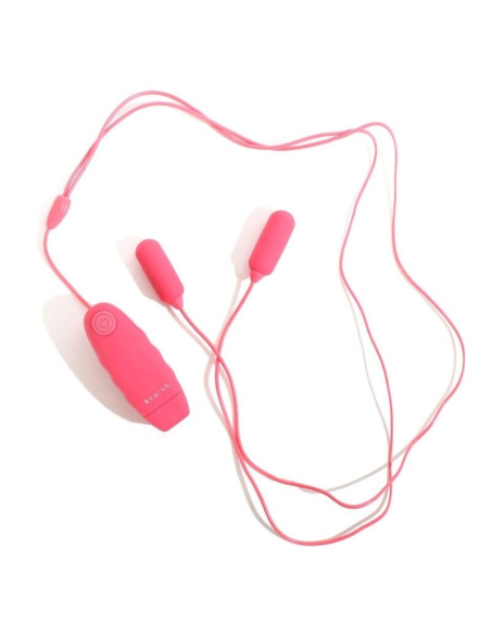 B SWISH - BNEAR CLASSIC PASTEL: Doble Placer, Estimulador Impermeable Para Parejas y Uso Individual