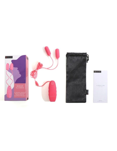 B SWISH - BNEAR CLASSIC PASTEL: Doble Placer, Estimulador Impermeable Para Parejas y Uso Individual
