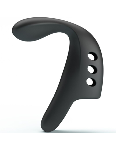 Pretty Love Dedal Vibrador Gorgon Negro 10 Configuraciones