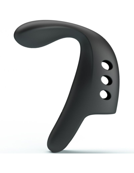 Pretty Love Dedal Vibrador Gorgon Negro 10 Configuraciones