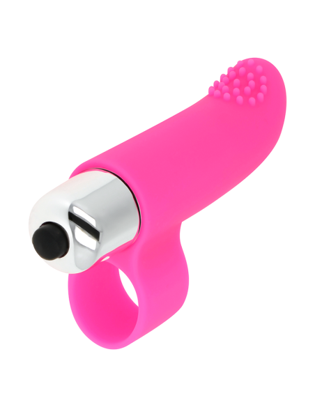 OHMAMA DEDAL VIBRADOR TEXTURADO 8 CM - Potente, Discreto y Ergonómico en Silicona Ecológica