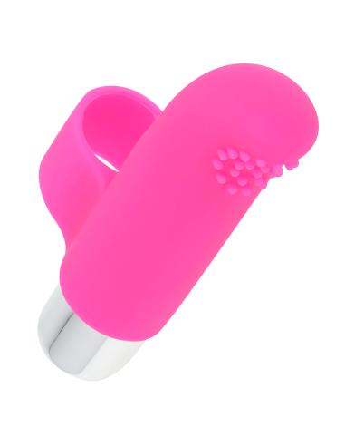 OHMAMA DEDAL VIBRADOR TEXTURADO 8 CM - Potente, Discreto y Ergonómico en Silicona Ecológica