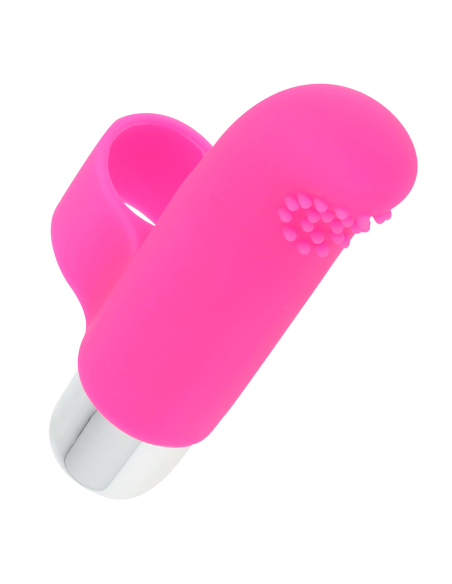 OHMAMA DEDAL VIBRADOR TEXTURADO 8 CM - Potente, Discreto y Ergonómico en Silicona Ecológica